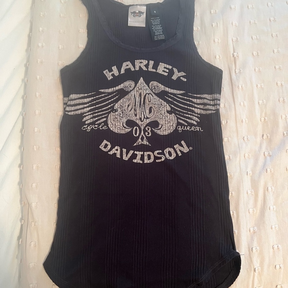 Harley Davidson Tank Top Ace of Spades